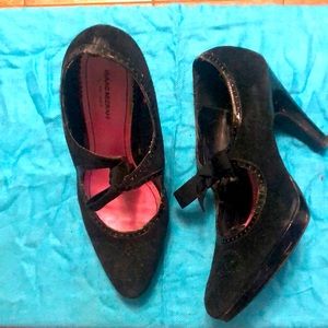 ISAAC MIZRAHI for Target, BLACK, SUEDE, MARY JANE, SZ12 USED
